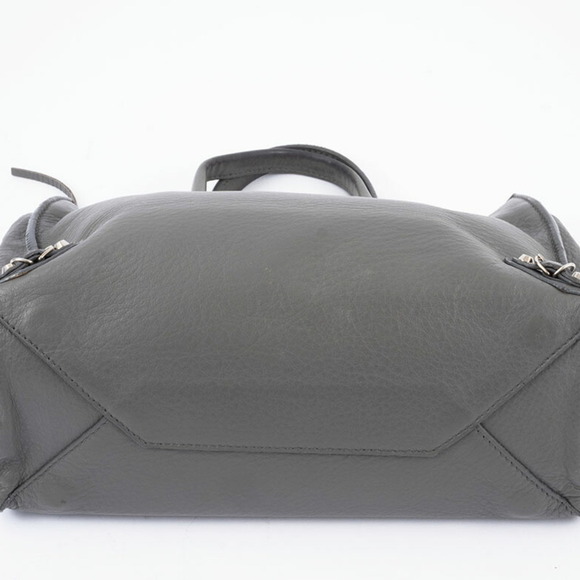 BALENCIAGA Gray Leather Bag - Picture 6 of 13
